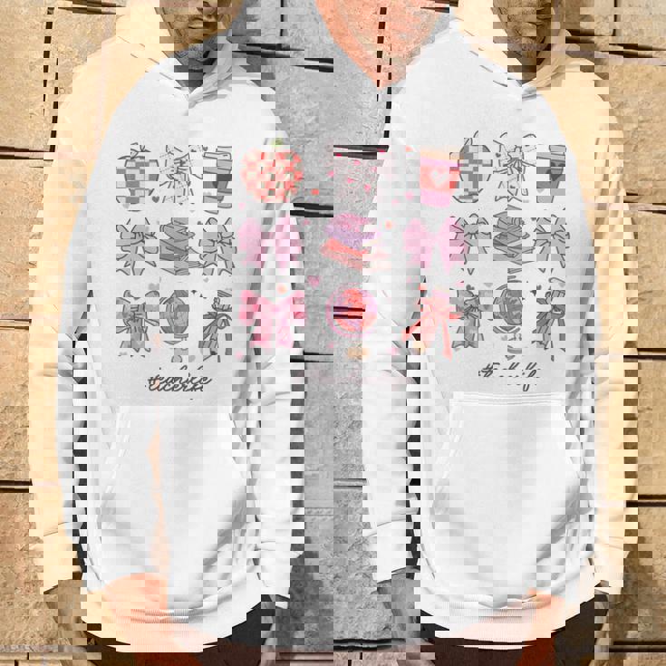 バレンタイン 教師 かわいい弓 アップル 地球儀 鉛筆 本 アート パーカー ライフスタイル