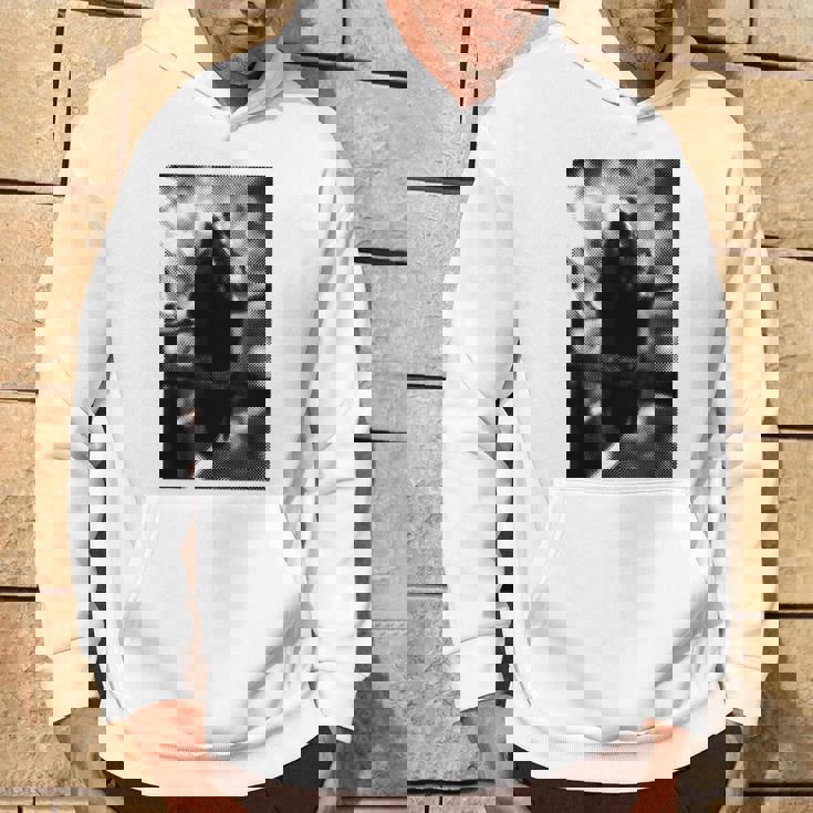 パンク ロック モード モッズ 半袖 かっこいい おしゃれ 大きいサイズ フォトプリント 春夏 ブランド 動物 烏 パーカー ライフスタイル