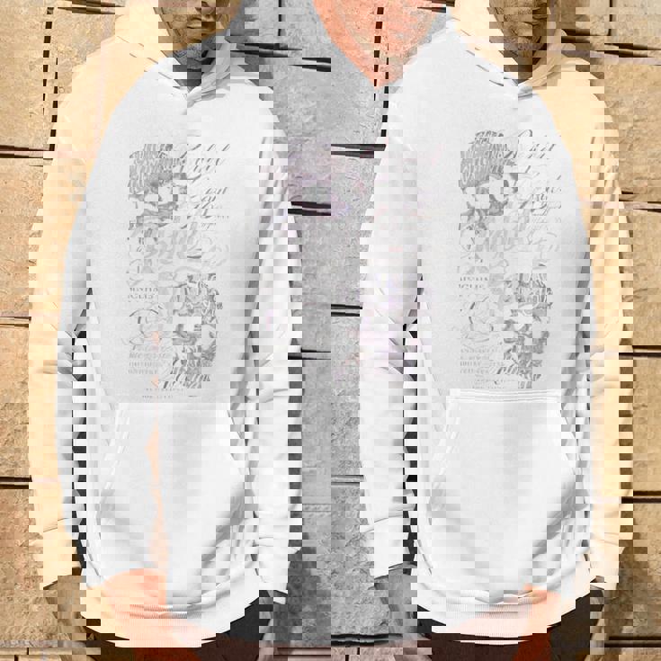 ヒップホップ アーバン ヴィンテージ エッジの効いた Y2k バックプリント ストリートウェア スカル 長袖tシャツ パーカー ライフスタイル