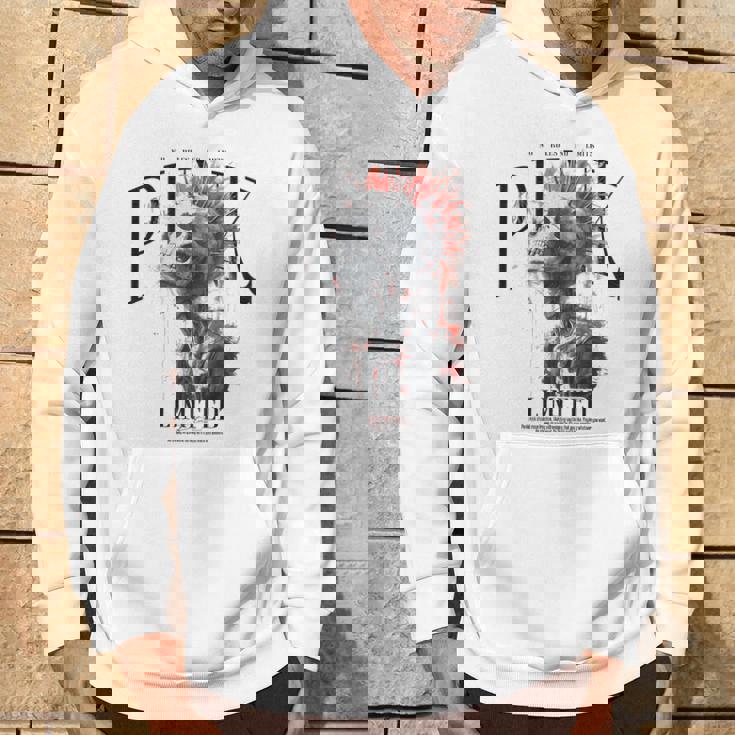 ヒップホップ ヴィンテージ エッジの効いた Y2k バックプリント ストリートウェア パンク スカル パーカー ライフスタイル