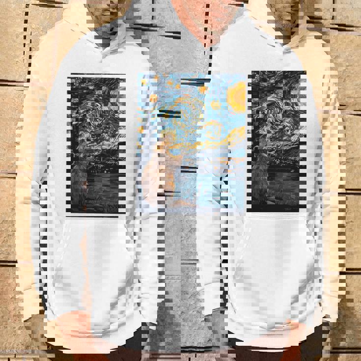 ビーバースターリーナイトヴァンゴッホ 長袖tシャツ パーカー ライフスタイル