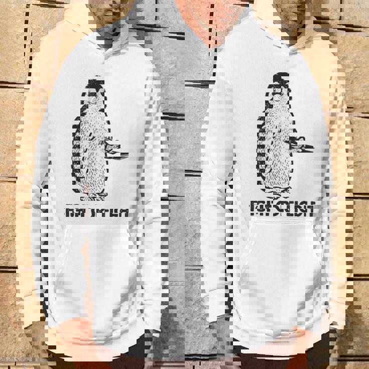 ファイト・オア・フライト・ファニー・ペンギン・パンク パーカー ライフスタイル