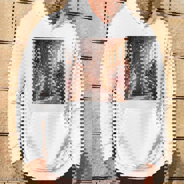 ファンタジー表彰台 美しい猫 長袖tシャツ パーカー ライフスタイル