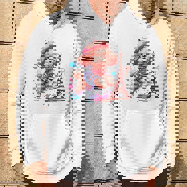 フランス パリ エッフェル塔 ファッション トイ プードル パリ 子犬 パーカー ライフスタイル