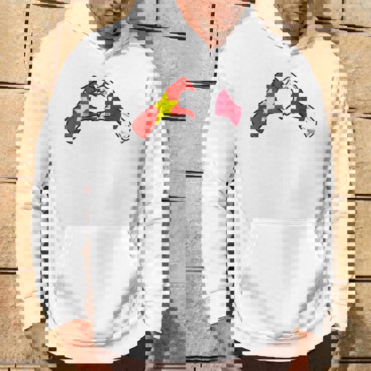 ベトナム日本国旗 ベトナムの日本のハート パーカー ライフスタイル