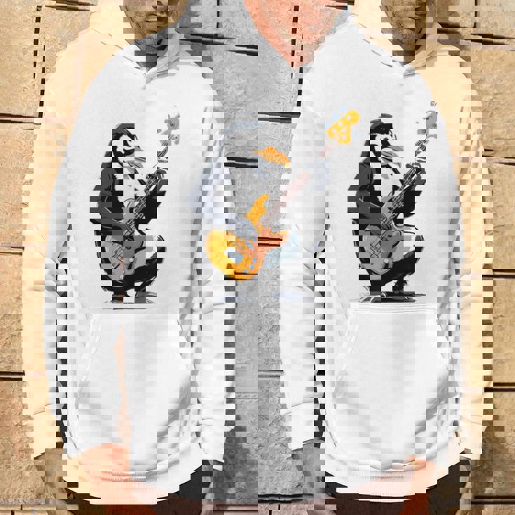 ベースギターを弾くペンギン ペンギン パーカー ライフスタイル