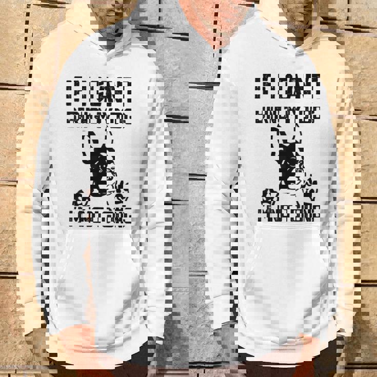 ボストンテリア 犬を連れてこられないなら行かない パーカー ライフスタイル