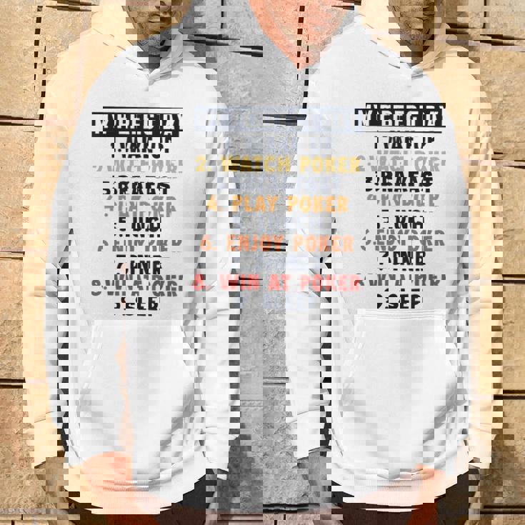 ポーカー パーフェクトデイ ポーカーハンド テキサスホールデムプレーヤー ポーカー パーカー ライフスタイル