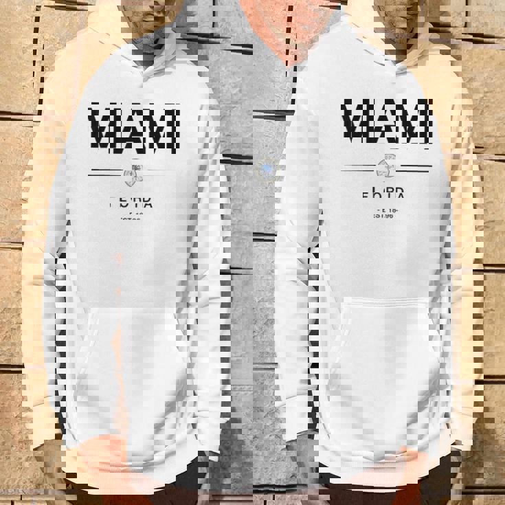 マイアミ フロリダ マイアミ旅行 ヴィンテージ マイアミ フロリダ ギフト パーカー ライフスタイル