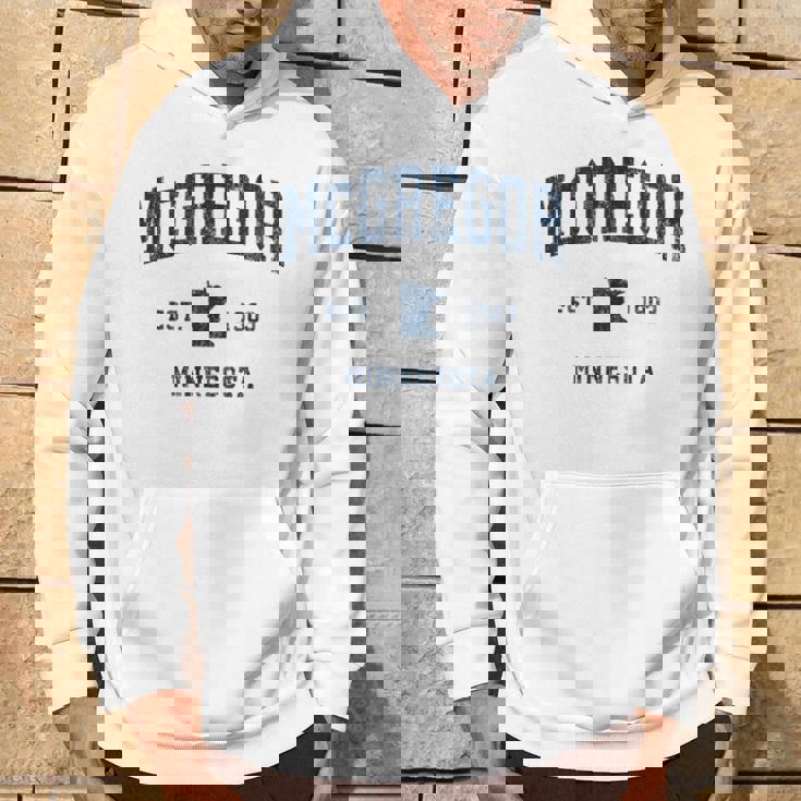 マクレガー ミネソタ Mn ヴィンテージ アスレチック ネイビー スポーツデザイン パーカー ライフスタイル