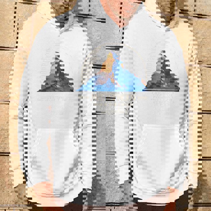 マッターホルン山 ツェルマット ハイキング スイス ギフト 長袖tシャツ パーカー ライフスタイル