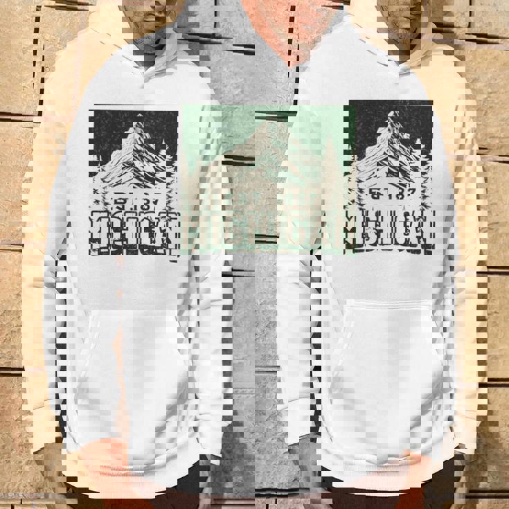 ミシガン 長袖tシャツ パーカー ライフスタイル