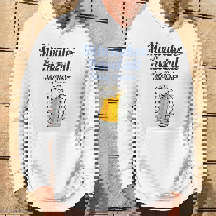 ミルウォーキービールと野球リリーフピッチャー パーカー ライフスタイル