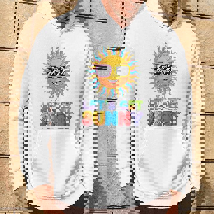 モチベーション輝くレッツゲットサニー活気 パーカー ライフスタイル