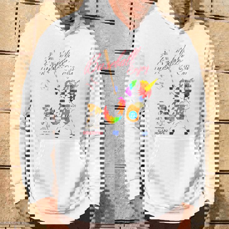 ユニコーン 野球 デコピン 長袖tシャツ パーカー ライフスタイル