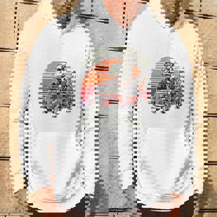 ラクダ牽引、しっかりと固定されている場合は引き出します。 長袖tシャツ パーカー ライフスタイル