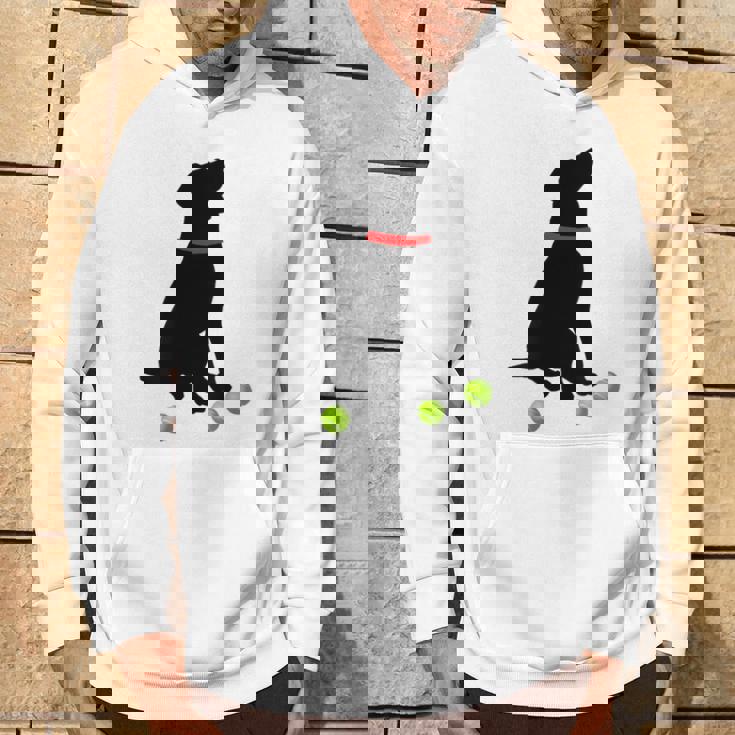 ラブラドールレトリバー 犬 イエロー ラボ テニスボール ギフト パーカー ライフスタイル