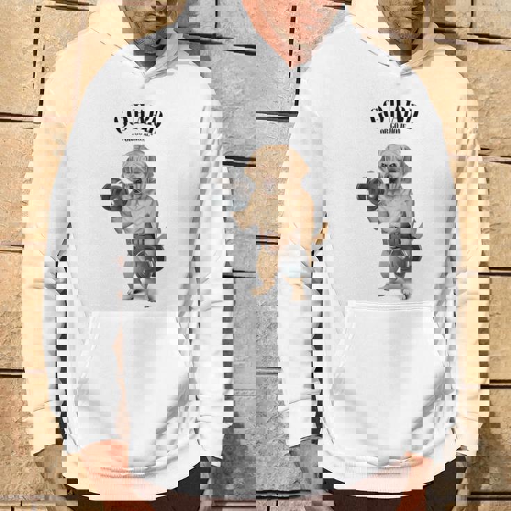 ラブラドールレトリバー 犬用筋肉トレーニング ダンベル付き パーカー ライフスタイル