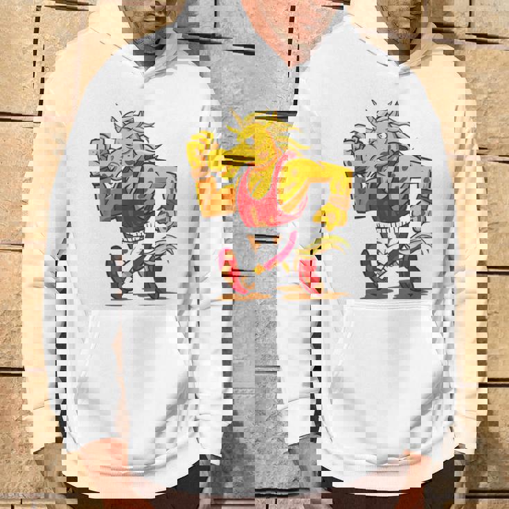 ランニング フィットネス スポーティ ユニコーン パーカー ライフスタイル