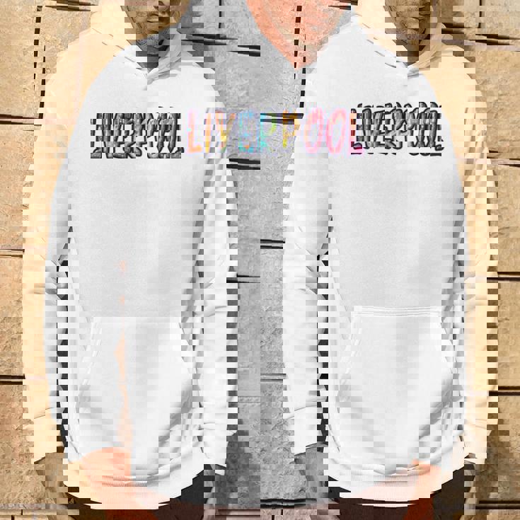 リバプールイングランド リバプールグラフィック パーカー ライフスタイル