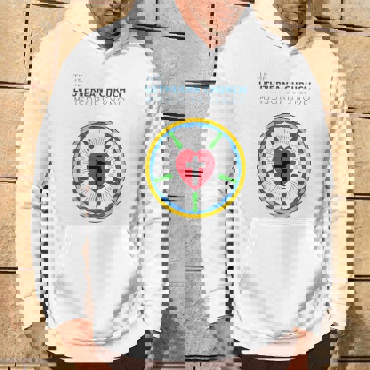 ルーテル教会 ミズーリ州会議 Lcms ローズシールロゴ パーカー ライフスタイル