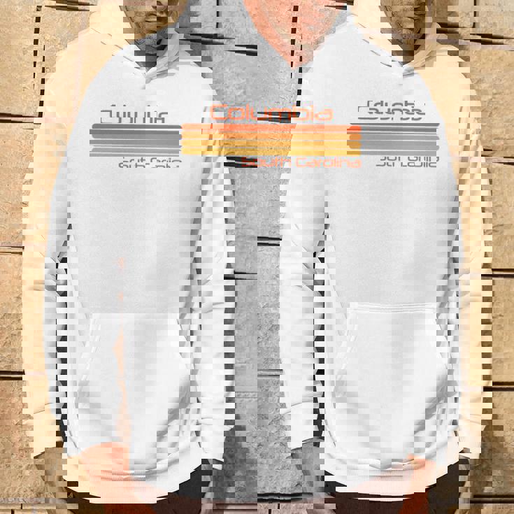 レトロ コロンビア サウスカロライナ 長袖tシャツ パーカー ライフスタイル