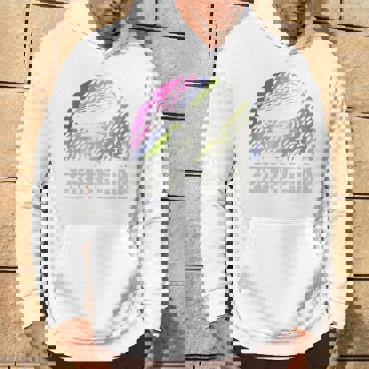 レトロ ヴィンテージ ツェッペリン 飛行船 航空 飛行船 メンズ レディース キッズ 長袖tシャツ パーカー ライフスタイル