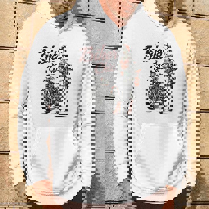 レトロなピンナップ パーカー ライフスタイル