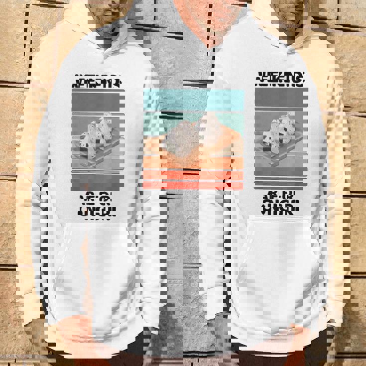 ヴィンテージおにぎりフードラバーウィークエンドはおにぎり好きの為 パーカー ライフスタイル