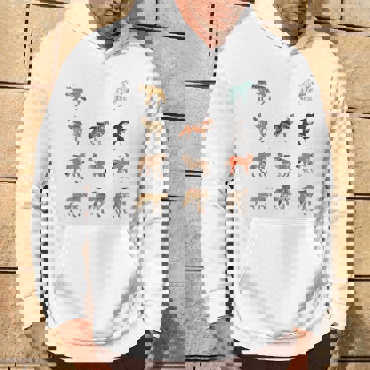 世界のオオカミ 長袖tシャツ パーカー ライフスタイル