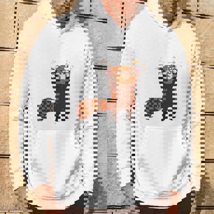 五十歩ひゃっほう レッサーパンダ ネタ ことわざ ことわざのもじり ジョーク ギャグ ダジャレ ツッコミ おもしろ 長袖tシャツ パーカー ライフスタイル