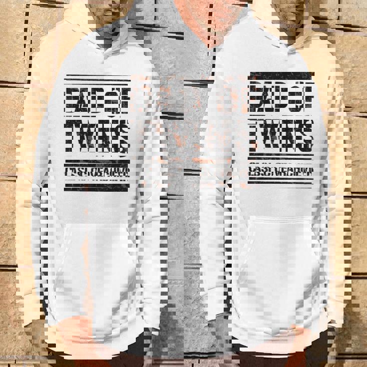 双子の父 父の日 双子のお父さん おもしろい 双子の父 パーカー ライフスタイル