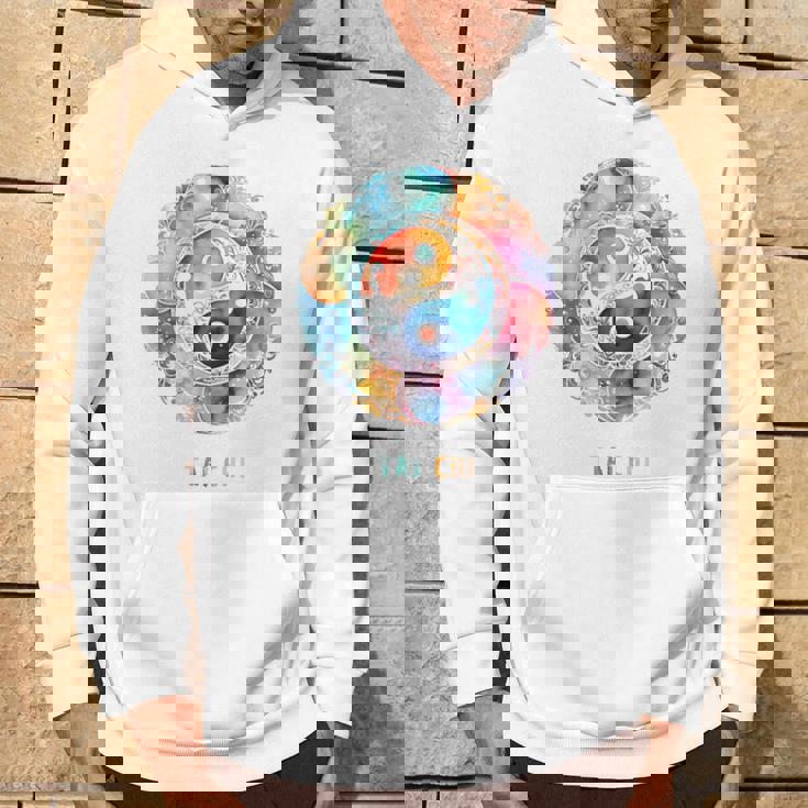 太極拳パステル パーカー ライフスタイル