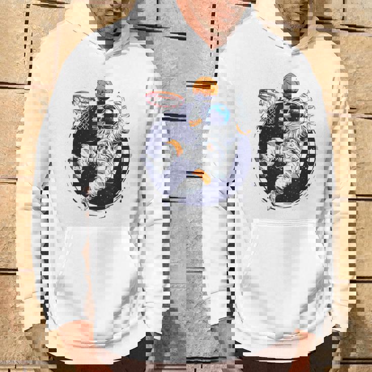 宇宙飛行士 バスケットボール 宇宙 ボール 惑星 銀河 パーカー ライフスタイル