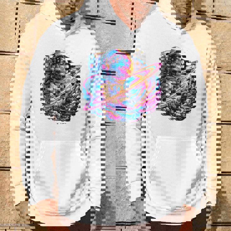 宇宙飛行士 惑星 科学 メンズ 宇宙 アート 宇宙飛行士 長袖tシャツ パーカー ライフスタイル