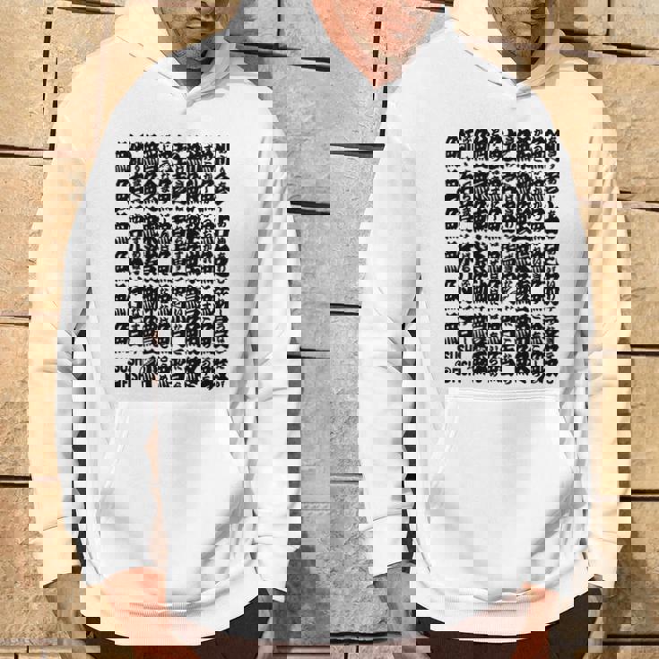 寿司魚の漢字キャラクター 長袖tシャツ パーカー ライフスタイル