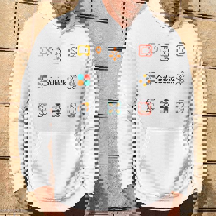 幸運を Good Luck！ロゴ アイコン 3 パーカー ライフスタイル