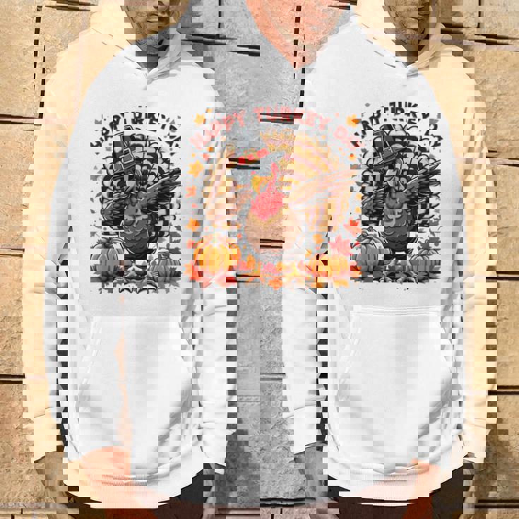 感謝祭 おもしろい 七面鳥巡礼者 軽くたたく 幸せな七面鳥の日 パーカー ライフスタイル