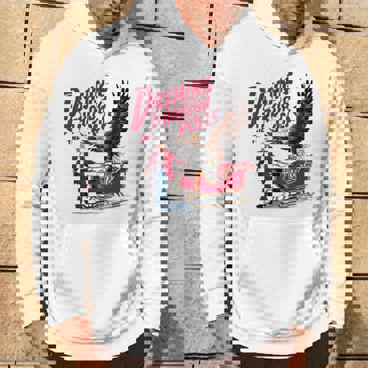 投票を駆け抜ける 面白い選挙結果 トランプ クリスマス パーカー ライフスタイル