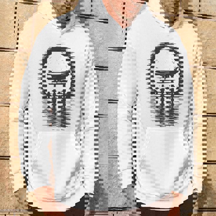 日本の鳥居アート パーカー ライフスタイル