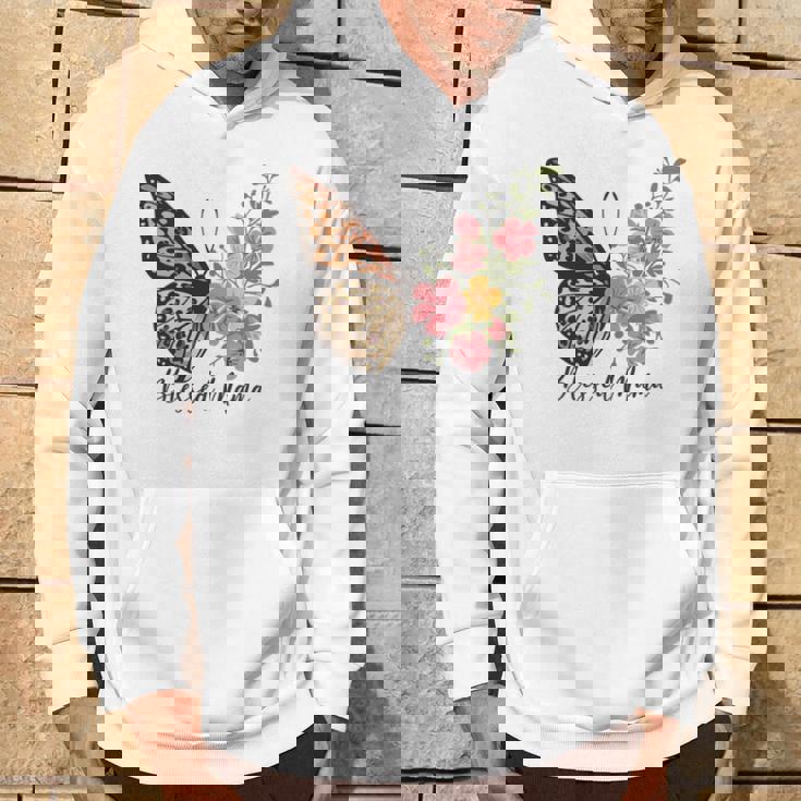 最高のママ史上最高の母の日祝福されたママ 長袖tシャツ パーカー ライフスタイル