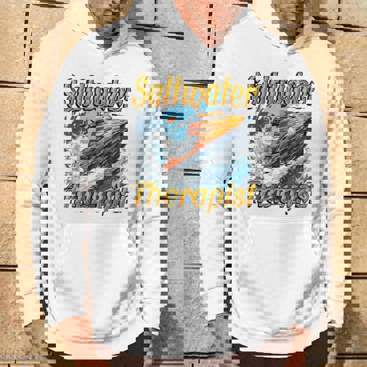 海水療法士ジェットスキー愛好家 パーカー ライフスタイル