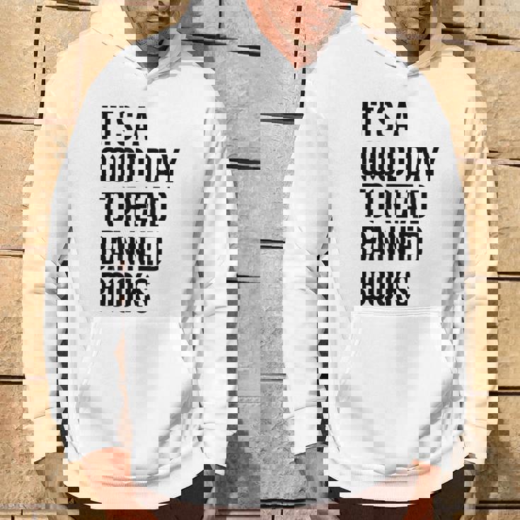 禁止された本を読むのに良い日だ面白いヴィンテージ パーカー ライフスタイル