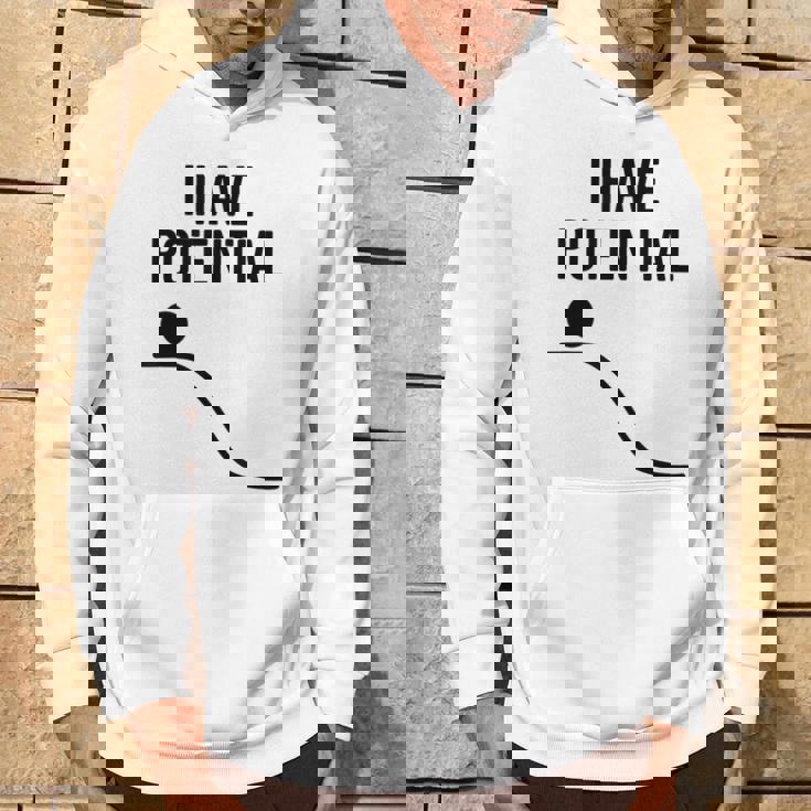 私には潜在的なエネルギーがある面白い物理学 パーカー ライフスタイル