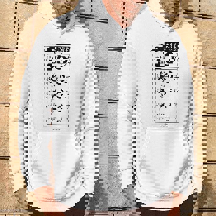 視力検査 おもしろ デザイン カエル パーカー ライフスタイル