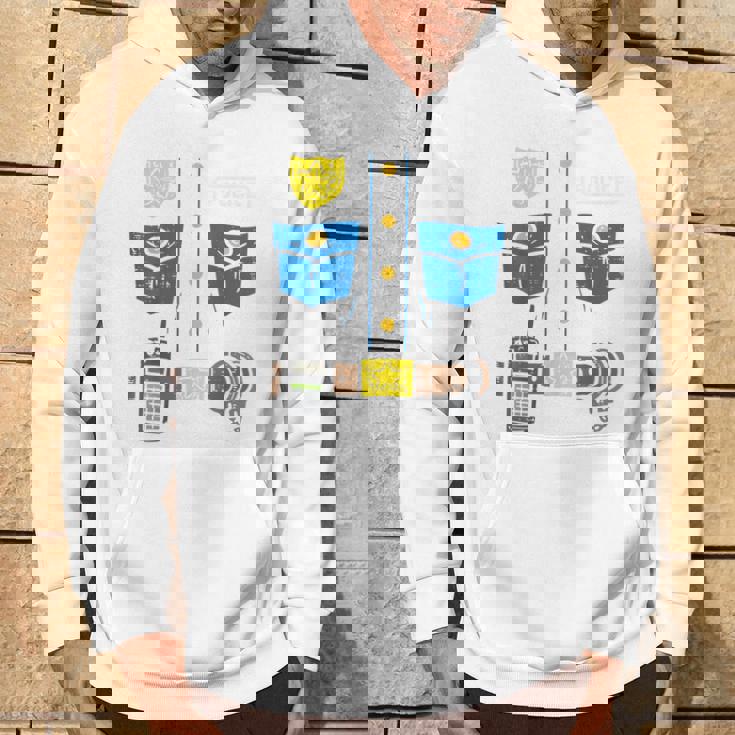 警察コスチューム 面白い警官 警察官 警察官 男性 男の子 子供 パーカー ライフスタイル