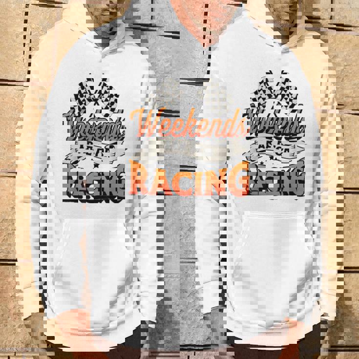 週末はレーシングカーレースモータースポーツ パーカー ライフスタイル