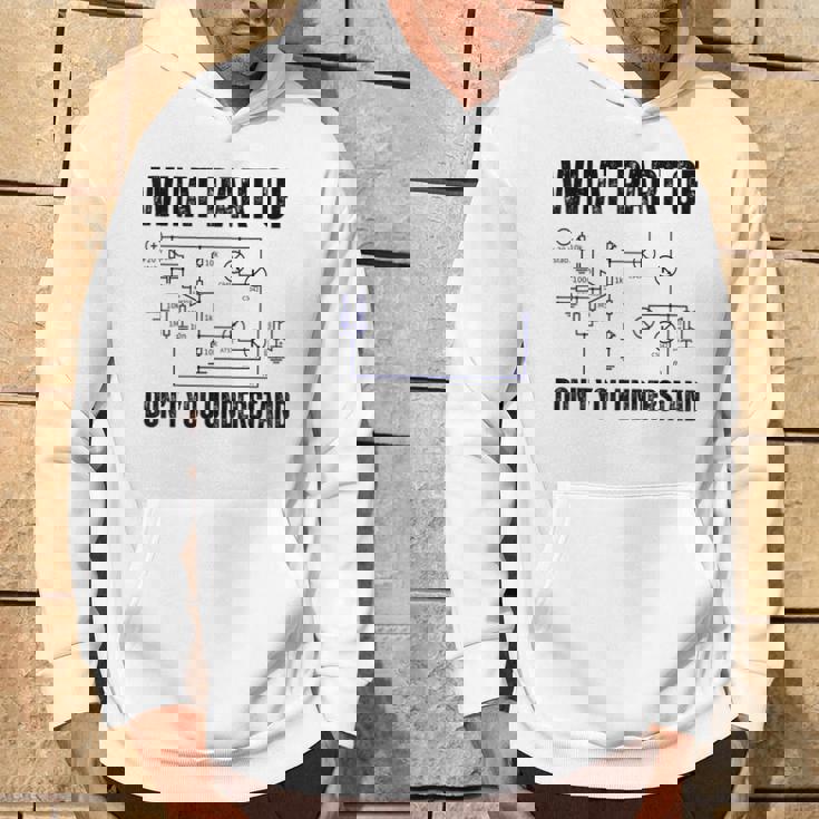 電子機器のどの部分がわからないか、エンジニアリング パーカー ライフスタイル