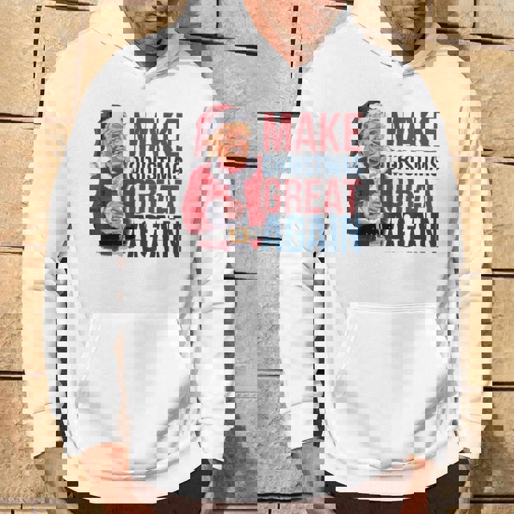 面白いクリスマスグレートアゲイントランプサンタファンusaホリデー 2024 パーカー ライフスタイル