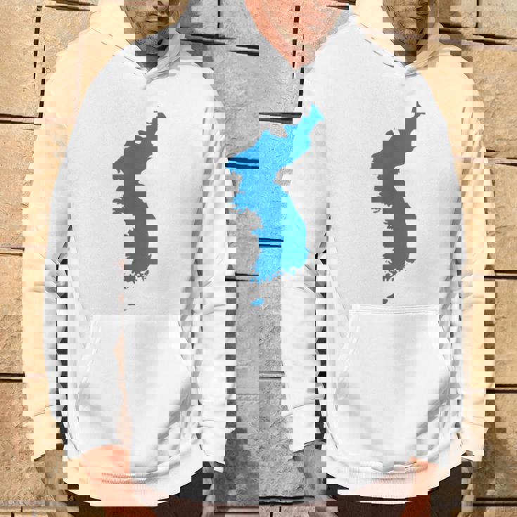 韓国統一旗、韓国統一地図 パーカー ライフスタイル